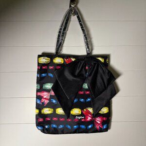 Brighton Big Black Bow Tote Never Used